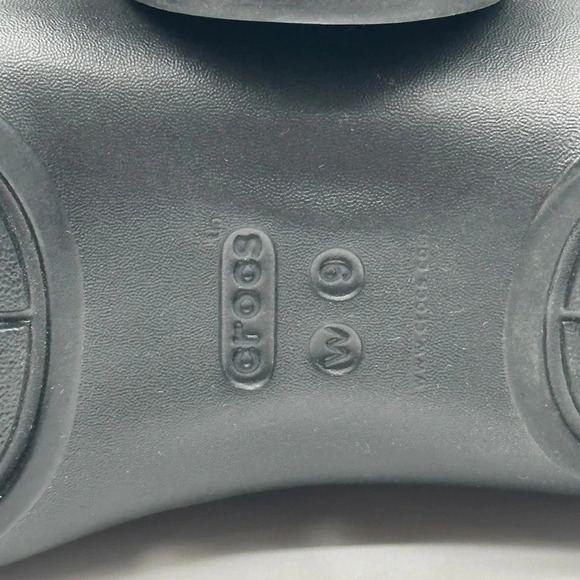 Crocs Pointed Toe Ballet Flats Black Womens Size 9 Iconic Comfort Lina Slip On - Picture 9 of 10